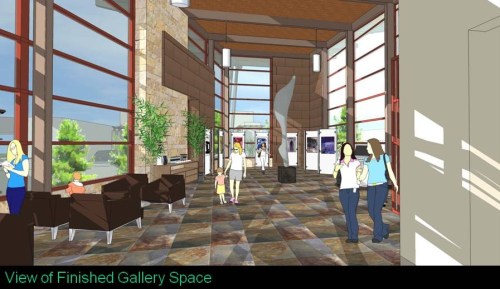 Finished Gallery Space