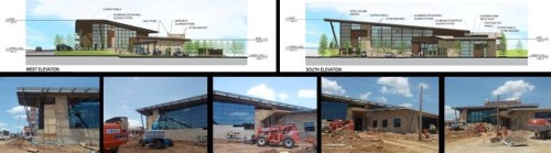 South Elevation Progress