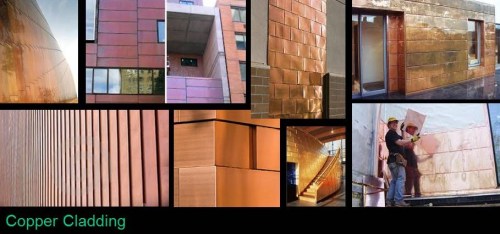 Copper Wall Cladding