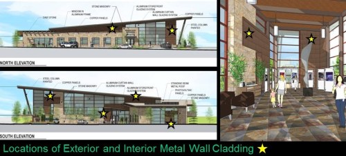 Metal Wall Cladding Locations